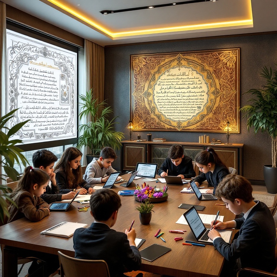 طرح درس تمام ساحتی نگارش فارسی کلاس چهارم