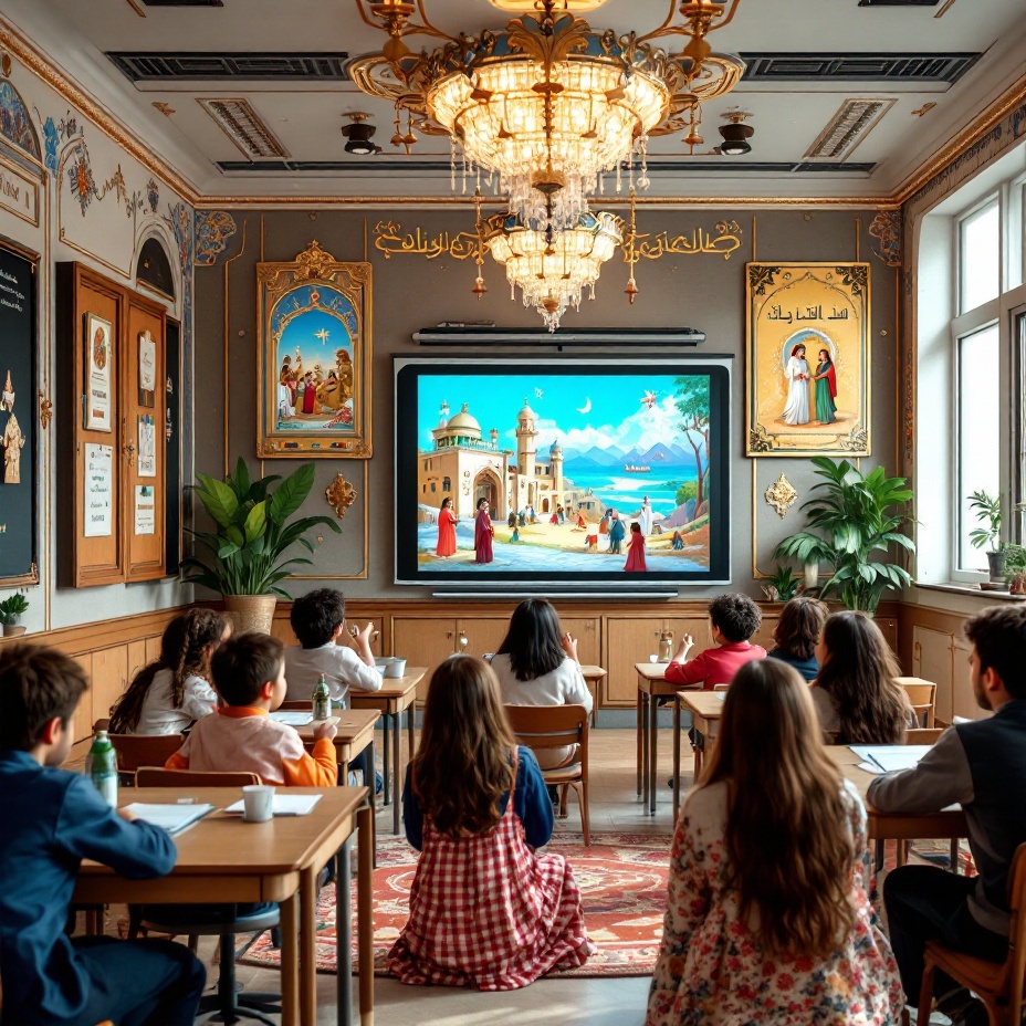 طرح درس تمام ساحتی هدیه های آسمان (ویژه اقلیت های دینی) کلاس چهارم